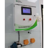 Système de contrôle intelligent de serre IoT WiFi 4G LoRa avec surveillance à distance via application |   Contrôleur de température, d'humidité et de CO2 pour l'irrigation automatique, OEM