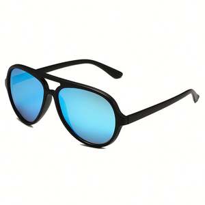 Lunettes de soleil polarisées sportives pour hommes et femmes, monture large tendance 2025, verres TAC UV400, avec logo personnalisé - Product Image 4