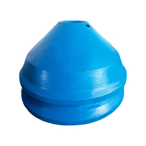 Recambios de revestimiento de tazón cóncavo de acero de alto manganeso, fabricados por proceso de fundición, para nuevas trituradoras de cono HP4 HP5 HP6 para minería de mineral 500 - Product Image 1