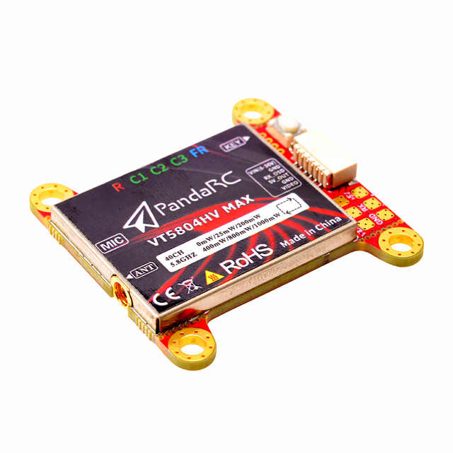 Panda RC 5804HV MAX Image Transmission Transmitter Transmitter Long Voyage 5.8G 1W Aerial Photography Crossing Aircraft