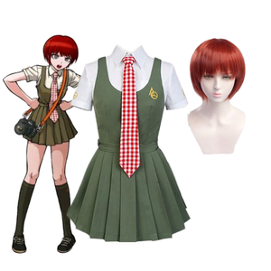 Set Costume Cosplay <span class=keywords><strong>Anime</strong></span> <span class=keywords><strong>Danganronpa</strong></span> Koizumi Mahiru, Uniforme Giapponese con Gonna, Abbigliamento da Marinaio per Donne e Ragazze - Product Image 1