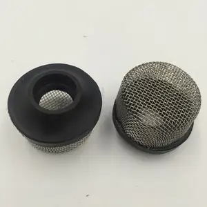 304 316 Edelstahl Gummi Unter leg scheibe Mesh Siebe Filter Saug filter