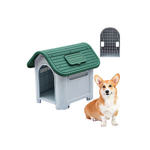 Groothandel Buiten Hond Huis <span class=keywords><strong>Plastic</strong></span> Opvouwbare Hond Kennel <span class=keywords><strong>Plastic</strong></span> Huizen Waterdicht Buiten Hond Huis Te Koop - Product Image 3