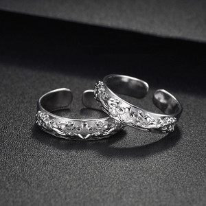 Chuangcan Pixiu Couple Rings Open Index Finger Ring Chinese Style Jewelry for Men Women QL-045 - Product Image 4