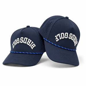 Gorra de Golf Personalizada de 5 Paneles, Perforada con Láser, Bordado 3D, Impermeable, de Secado Rápido, Transpirable, OEM, Venta al Por Mayor, Deportes al Aire Libre - Product Image 1