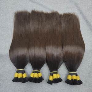 Vente en gros de cheveux vietnamiens bruts non transformés en vrac paquet de cheveux alignés avec des cuticules vierges vendeurs de tissage de cheveux humains - Product Image 4