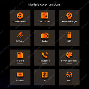MEKEDE ND4 Navigation Multimédia 1Din 7 Pouces avec Boutons Lecteur MP5 Prise en Charge de la Liaison Miroir Connexion Téléphones Carte TF Lecteur de Musique - Product Image 4