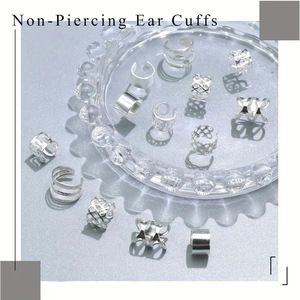 Combinación de doble propósito de accesorios personalizados <span class=keywords><strong>para</strong></span> el cabello trenzado sucio y pendientes material chapado en oro - Product Image 3