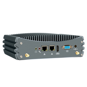 Mini PC Industrial Windows 7, <span class=keywords><strong>Intel</strong></span> <span class=keywords><strong>Core</strong></span> <span class=keywords><strong>I3</strong></span> <span class=keywords><strong>10110U</strong></span>, Sin Ventilador, DDR4, Doble LAN, 2 Puertos RS232 COM, Computadora Robusta Integrada en Caja - Product Image 3