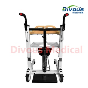 Nouveau produit : Transfert hydraulique de patient avec chaise de toilette et de bain, du lit à la chaise, pour personnes handicapées en fauteuil roulant - Product Image 6