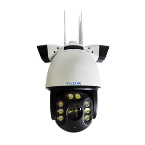 Prodotti di sorveglianza 360 rotazione AI Tracking binoculare 22X Zoom 8MP Wireless Outdoor PTZ Camera Bullet Dome Linkage 4K 4G telecamera di sicurezza