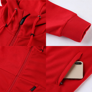 Conjunto Deportivo de 2 Piezas para Hombre, Otoño 2025, Venta al Por Mayor de Fábrica, Sudadera con Cremallera y Pantalones con Cintura Elástica, Chaqueta con Logotipo Personalizado - Product Image 5