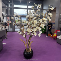 Arbre artificiel de cerisier en fleurs, fait main, en pot, écologique, pour la décoration de mariage, du Nouvel An, de la maison et du commerce