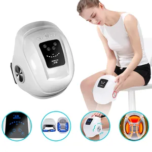 Electric Pulse Pads Multi-Function Massage Vibrating 10 Levels Heat Relax Knee Pain Relief Massager Arthritis Massager