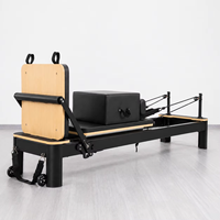 Reformer Pilates en Aluminium Qualité Commerciale pour Studio Fitness, Machine Professionnelle avec Logo Personnalisé Direct Usi