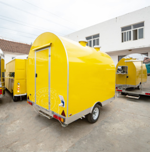 Roundness Kem đẩy giỏ hàng đầy đủ trang bị thực phẩm Van Trailer Pizza Trailer di động kem thực phẩm Xe tải với đầy đủ nhà bếp - Product Image 3
