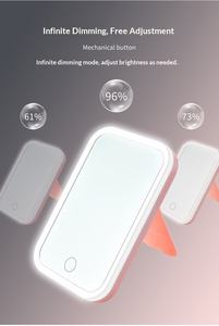 Espejo de Maquillaje LED con Iluminación Ajustable, Giratorio y con Almacenamiento - Espejo de Vanidad USB - Product Image 5