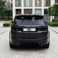 Kit carrosserie pour Land Rover Range Rover Sport 2014-2017, pare-chocs PP amélioré style Lumma, pare-chocs avant et arrière et pièces extérieures