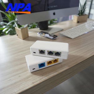 Anpa Oem Gigabit Poe Repeater Met 3 Poorten 10/100Mbps Snel 2 Port Poe Extender Voor Netwerkswitches In Voorraad - Product Image 1