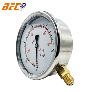 25Bar/360Psi Glycerin Liquid Filled Pressure <strong>Gauge</strong> for Air Pump <strong>Test</strong> Water Pressure Purifier - Product Image 3