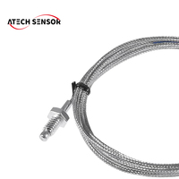 Sensor de temperatura de termopar tipo K/E M6/M8 sonda de temperatura de alta temperatura tipo tornillo termopar fábrica al por mayor