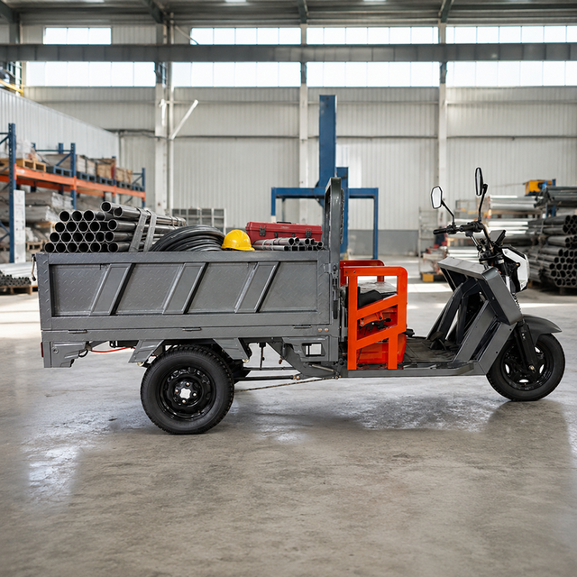 Electric Tricycle for Cargo Delivery Heavy Duty Freight Trike 60V 1000W 3 Wheel Trike for Market Vendor Farm Transport