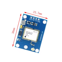 Module GPS GY-NEO6MV2 GY-NEO7MV2 GY-NEO8MV2 NEO-6M NEO-7M NEO-8M avec contrôle de vol EEPROM MWC APM2.5 et grande antenne