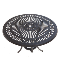 Ensemble de table et de chaises de bistrot d'extérieur en aluminium portable Joyeleisure pour usage hôtelier, balcon et terrasse