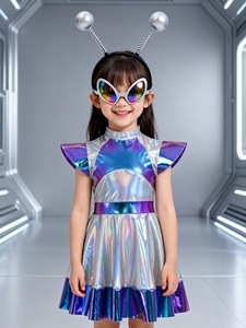Disfraz de Inteligencia <span class=keywords><strong>Artificial</strong></span> Alienígena para Cosplay, Halloween, Juego de Roles de Robot, Actuaciones y Fiestas - Product Image 4