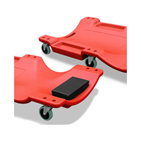 GTYPRO Chariot de mécanicien en plastique de 40 pouces pour atelier et garage, chariot de réparation automobile, chariot de mécanicien pour véhicules de 36 et 40 pouces