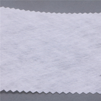 Tissu non tissé soluble dans l'eau à 90 degrés dissous dans l'eau chaude pour le papier de support de broderie