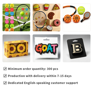 Antivibrazioni per Racchette da Tennis Personalizzati in PVC Morbido, Assorbitori di Vibrazioni Sportivi, Souvenir per Squadre Atletiche, Promozioni per Esperti - Product Image 6