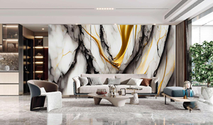 Panneau <span class=keywords><strong>mural</strong></span> en charbon de bambou imperméable, art <span class=keywords><strong>mural</strong></span> 3D en PVC, feuille rigide décorative en PVC effet marbre, panneau <span class=keywords><strong>mural</strong></span> en <span class=keywords><strong>ardoise</strong></span> de roche carbonique - Product Image 5