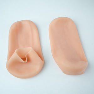 महिलाओं के हाथ और पैर की देखभाल मॉइस्चराइजिंग मोजे (सीब्स सामग्री)-गुलाबी/त्वचा/सफेद रंग 38 ग्राम/जोड़ी - Product Image 3