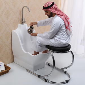 Station d'Ablution de Prière Wudumate Musulmane, Lavabo de Lavage des Pieds pour Wudu, Bassin Lave-Pieds et Mains pour Mosquées - Product Image 2