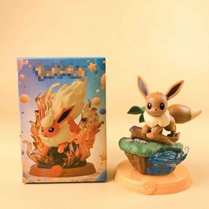 <span class=keywords><strong>Set</strong></span> di Scatole Sorpresa SY Pokemoned Eevee Family con 9 Eeveelutions Uniche, Statuette in PVC da Collezione, Giocattoli Artigianali per Fan - Product Image 4