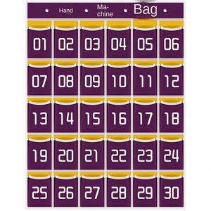Nueva Bolsa de Almacenamiento Colgante Multicapa Impermeable de Algodón y Cáñamo, Bolsa Colgante Plegable para Teléfonos Móviles Montada en la Pared - Product Image 3