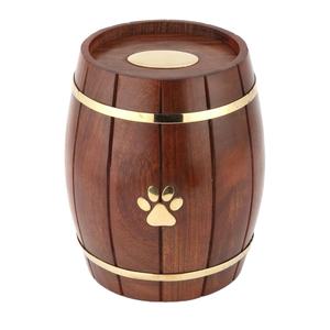 Rare Design Wooden Cremation <b>Urn</b> for <b>Pet</b> Ashes Best Selling Wooden Keepsake <b>Pet</b> <b>Urn</b> Customized - Product Image 1
