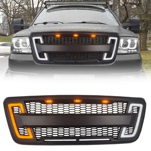Grille de pare-chocs avant Spedking 2004 2005 2006 2007 2008 avec clignotant LED pour <span class=keywords><strong>Ford</strong></span> F150 - Product Image 1