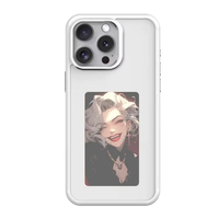 Coques de téléphone DIY avec fonction NFC pour iPhone 18 17 16 PRO Max, écran E Ink, et fonction de rafraîchissement d'applications NFC IA