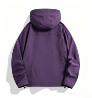 Veste de soleil imperméable anti-UV UPF 50+ pour l'automne, vêtements de montagne unisexe en soie glacée rafraîchissante à séchage rapide avec poignets et col extensibles