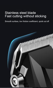 Tondeuses professionnelles à lame en T pour hommes <span class=keywords><strong>coupe</strong></span>-cheveux sans fil et rechargeable avec poignée en acier outil de beauté pointu - Product Image 4