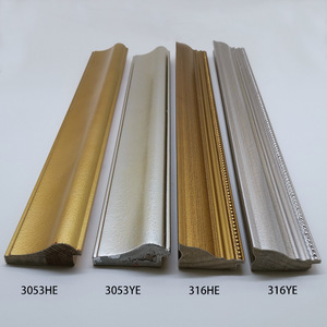Gold And Silver Foil Trim 3596 <b>For</b> <b>Frame</b> Lines Traditional Chinese <b>Painting</b> Calligraphy Oil <b>Painting</b> Pine Wood Moulding Durable - Product Image 1