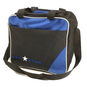 Bolsa de transporte Brunswick para una bola de bolos con dos bolsillos y soporte acolchado que cabe en zapatos de bolos y accesorios - Product Image 2
