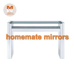 Mesa de <span class=keywords><strong>consola</strong></span> con espejo estrecho y delgado moderno y barato con juego de espejo - Product Image 2