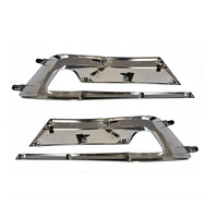 Bande décorative brillante pour pare-chocs avant, cache de phare antibrouillard OE 62076-6JF0A 62077-6JF0A pour Nissan Patrol Y62 2020