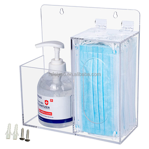 clear acrylic storage box mask storage box liquid soap dispensers