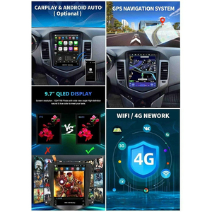 Unità di Navigazione Android 14 da 9.7 Pollici per Cruscotto Auto Renault Traffic 3 2014-2021 e <span class=keywords><strong>Opel</strong></span> Vivaro B 2014-2018, Touchscreen IPS - Product Image 3