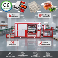 Machine de thermoformage automatique multifonctionnelle en plastique PP pour assiettes jetables et barquettes à œufs, écologique et à haute productivité