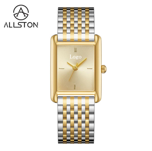 Montre de luxe personnalisée pour femme, montre carrée de luxe pour femme, montre à quartz, mode décontractée, montre en acier inoxydable pour femme, copie OEM ODM - Product Image 2